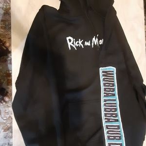 A Rick and Morty hoodie.